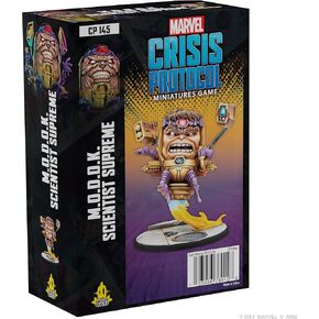 Atomic Mass Games Marvel: Crisis Protocol M.O.D.O.K. Scientist Supreme Character Pack - Unleash Sinister Genius! Tabletop Superhero Game, Ages 14+, 2 Players, 90 Minute Playtime, Made