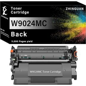 1PK Remanufactured W9024MC Black Toner Cartridge Works for Managed E40040dn MFP E42540f Printer