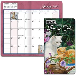 LANG Love of Cats 2025 Two Year Planner (25991071074)