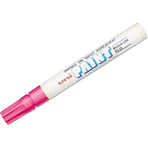 uni-Paint Permanent Marker, Medium Bullet Tip, Pink