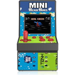 E-MODS GAMING Mini Arcade Games 2.8'' Large Screen Preloaded 200 Classic Mini Handheld Arcade Game Machine for Kids,AA Battery