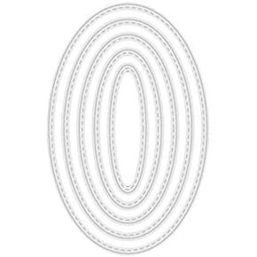 Oval Background Die Cut for Card Making, Bookmarks Metal Cutting Dies Congratulations Die Cuts Embossing Stencils Template for DIY Scrap-Booking Decor Wedding Birthday Blessing Card