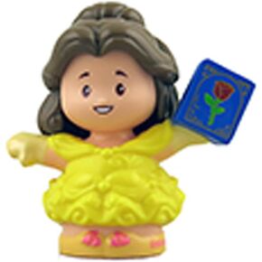 Replacement Part for Fisher-Price Little People Princess Figure Pack - GKG98 ~ Replacement Princess Belle Figure ~ Holding a Rose Book ~ Works with Other Playsets As Well!