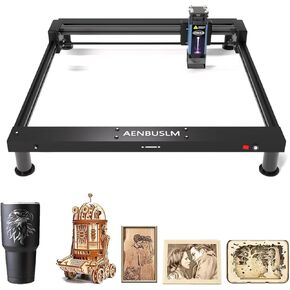 Aenbuslm T1 Laser Engraver Machine ، 0.06 مم آلة نقش عالية الدقة 10W قطع الليزر وآلة نقاش للجلد الأكريليكي المعدني الخشبي - الفئة 4