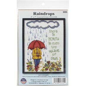 Design Works Crafts CntXKit Raindrops