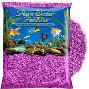 Snow White Aquarium Gravel - 5 lbs - Non-Toxic, Colorfast, Vibrant Substrate for Aquariums, Terrariums, Ponds & Crafts