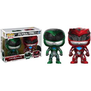 Funko - Power Rangers-Rita Repulsa/Zordon 2-Pack Figurine, Multicoloured, 13304