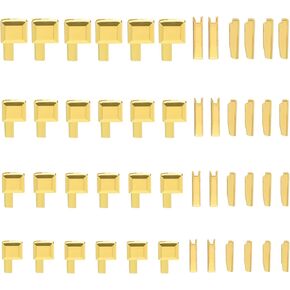 Gjinxi 48 Pcs Metal Zipper Latch Slider Retainer, 4 Sizes 3 Color Zipper Repair Kit #3#5#8#10 Insertion Pin Bottom Stopper for Coats Jacket Repair and Replacement