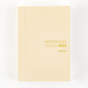Hobonichi Techo 2025 Planner Original (A6) English Version [A6/1 page per one day/January/Monday start]