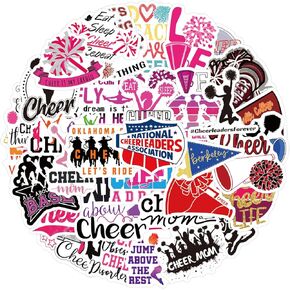 60PCS Dancing Stickers for Water Bottle, Dance Stickers for Scrapbooking, Dance Decals, Girls Dance Party Favors, Dancer Gifts, Dance Teacher Gifts, Perfect Dancer Gifts for Girls Teens (Dance)