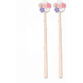 Sakura Flower Metal Bookmarks Pack of 2