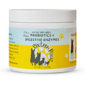 Probiotics, Prebiotics, & Digestive Enzymes for Dogs| Limited Ingredients| Organic |Digestive Support |Allergy Relief |Immune Support| Reduces Inflammation| Diarrhea & Gas Relief in Kuwait