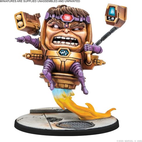 Atomic Mass Games Marvel: Crisis Protocol M.O.D.O.K. Scientist Supreme Character Pack - Unleash Sinister Genius! Tabletop Superhero Game, Ages 14+, 2 Players, 90 Minute Playtime, Made in Saudi Arabia