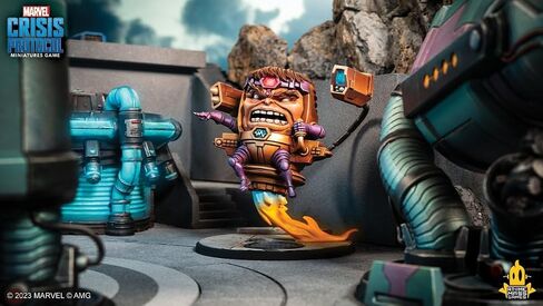 Atomic Mass Games Marvel: Crisis Protocol M.O.D.O.K. Scientist Supreme Character Pack - Unleash Sinister Genius! Tabletop Superhero Game, Ages 14+, 2 Players, 90 Minute Playtime, Made in Saudi Arabia