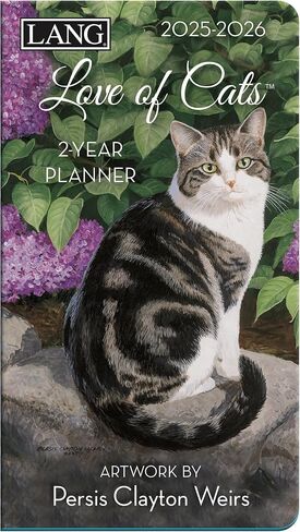 LANG Love of Cats 2025 Two Year Planner (25991071074) in Saudi Arabia