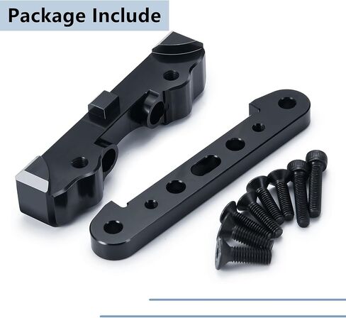 RC Aluminum Alloy Rear Lower Suspension Hanger Arm Mount for 1/5 Kraton 4WD 8S BLX ARA110002 Truck Upgrades in Kuwait
