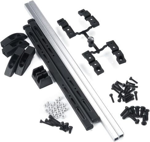 RC-Hub Plastic Roof Trunk Luggage Rack Box for 1/10 TRX-4 TRX-6 RC Crawler Car (Black) in Saudi Arabia