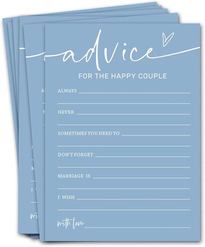 Bridal Shower Games Cards, Would She Rather Bridal Shower Game for 25 Guests, Engagement Party Wedding Games for Guests, Minimalist Blue Wedding Party Supplies - B11 in Kuwait