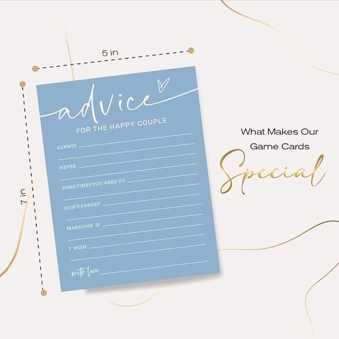 Bridal Shower Games Cards, Would She Rather Bridal Shower Game for 25 Guests, Engagement Party Wedding Games for Guests, Minimalist Blue Wedding Party Supplies - B11 in Kuwait