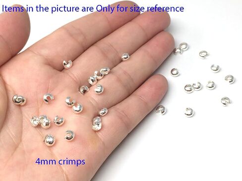 100pcs Adabele Tarnish Resistant 3mm (0.12 Inch) Small Loose Crimp Bead Knot Cover 14k Gold Plated Brass for Jewelry Craft Making BF8-3 in Saudi Arabia