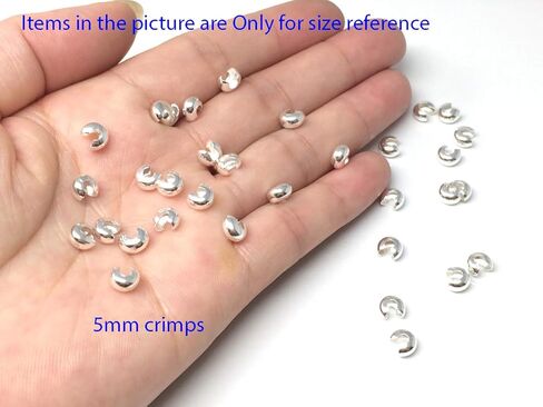 100pcs Adabele Tarnish Resistant 3mm (0.12 Inch) Small Loose Crimp Bead Knot Cover 14k Gold Plated Brass for Jewelry Craft Making BF8-3 in Kuwait