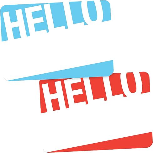 علامات اسم حدث Avery Premium ، أسئلة Breaker Ice ، لا مصعد لا حليقة ، 36 ملصقات اسم اليدوية in Kuwait