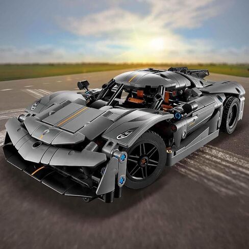 LEGO 42173 Technic Koenigsegg Jesko Absolbsportwagen في Grau in Saudi Arabia