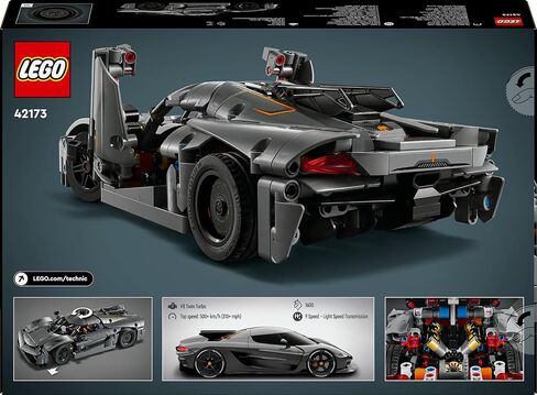 LEGO 42173 Technic Koenigsegg Jesko Absolbsportwagen في Grau in Saudi Arabia