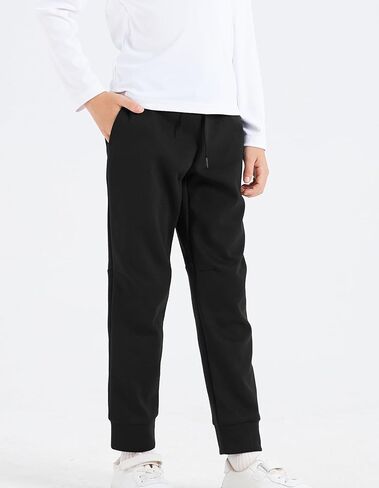 DaniChins Boys' Jogger Sweatpants Athletic Active Pants with Pockets in Kuwait