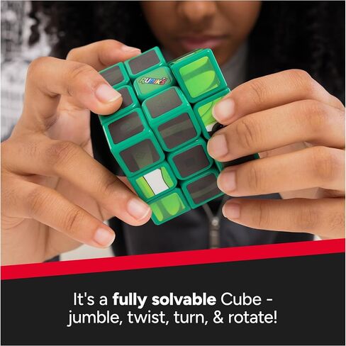 Rubik’s Cube, Iron Man Cuber, Marvel Collectible Fidget Toy & Desk Decor, Challenging Brain Teaser for Fans of Marvel Rivals & Action Movies, for Ages 8 & Up in Kuwait