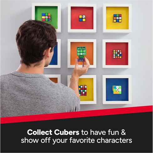 Rubik’s Cube, Iron Man Cuber, Marvel Collectible Fidget Toy & Desk Decor, Challenging Brain Teaser for Fans of Marvel Rivals & Action Movies, for Ages 8 & Up in Kuwait