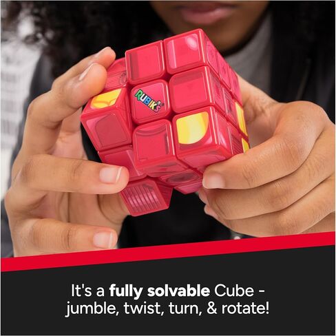 Rubik’s Cube, Iron Man Cuber, Marvel Collectible Fidget Toy & Desk Decor, Challenging Brain Teaser for Fans of Marvel Rivals & Action Movies, for Ages 8 & Up in Kuwait