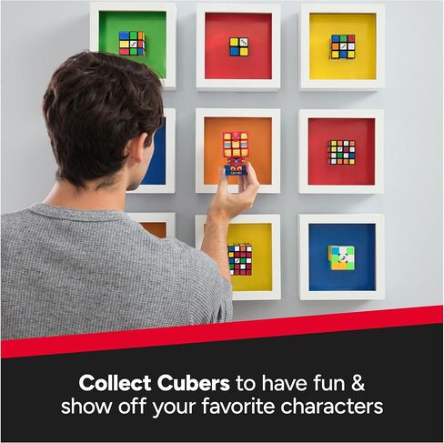 Rubik’s Cube, Iron Man Cuber, Marvel Collectible Fidget Toy & Desk Decor, Challenging Brain Teaser for Fans of Marvel Rivals & Action Movies, for Ages 8 & Up in Kuwait
