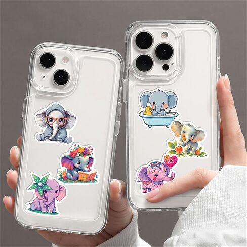 Cute Fishing Stickers, Fish Stickers, Realistic Animals Decal for Kids Teens, 50Pcs Vinyl Waterproof Sticker for Water Bottles, Laptop (Fish) in Kuwait
