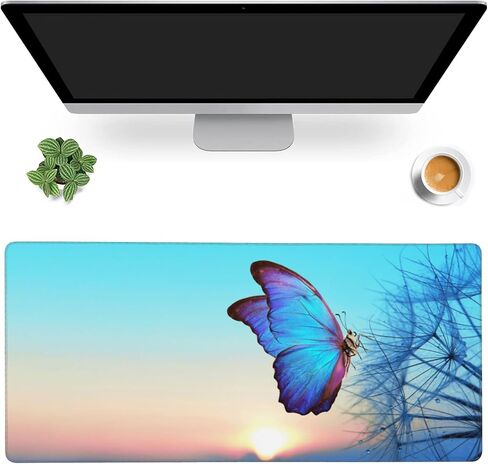 Gaming Mouse Mat Abstract Topography Large Mouse Pad Extended Mouse Pad Desk Mat Non-Slip Rubber Base Mice Pad Desk Pad for Office Game Home 35.4x15.75 in in Saudi Arabia