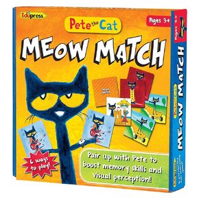 Edupress Pete the Cat Meow Match Game - 62075