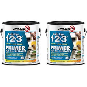 Zinsser 290971 Bulls Eye 1-2-3 All Surface Spray Primer, 13 oz, Gray
