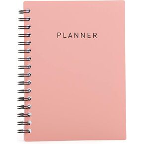 Mintra Office Undated Weekly/Monthly Planner (Junior, Salmon)