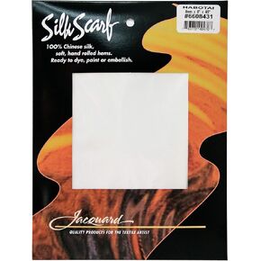 Jacquard Blank Silk Scarves 8 in. x 45 in.
