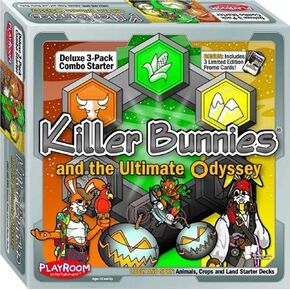 Killer Bunnies Odyssey 3-Pack Combo Starter Deck - Lively and Spry
