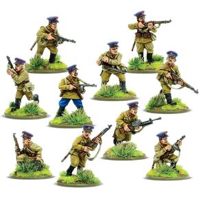 Warlord Games 1/56 Scale Bolt Actian Soviet NKVD Squad - Metal Model Kit # 402214006