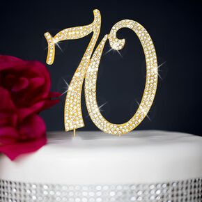 Cieher Sweet 16 Cake Topper Heaits to 16 16th Cake Cake Toppers Premium Sparkly 16 Birthday Party Gold Sweet 16 Decorations