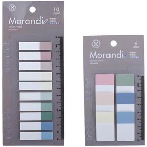 260 Pcs Sticky Index Tabs, Notes Flags Writable and Repositionable File Tabs Flags for Pages or Book Markers, Reading Notes, Classify File
