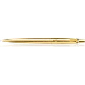 Parker Jotter Gold GT Ball Pen BP (Gold Trim & Body) - New + Quink Blue Ink