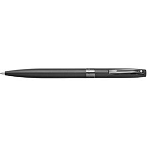 Sheaffer Reminder Slim, sleek silhouette, Innovative clickable clip Matte Black Lacquer Ballpoint Pen
