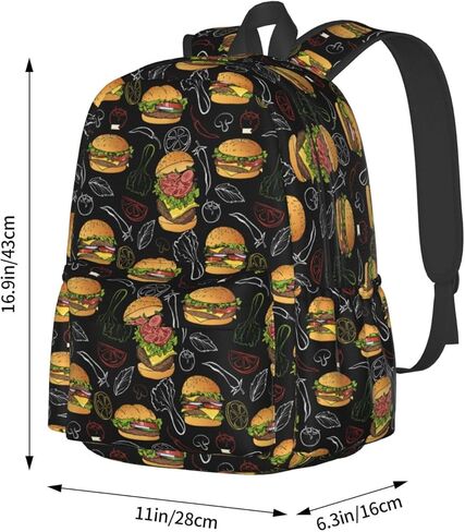 حقائب الظهر على ظهره في الهامبرغر للنساء رجال يعملون على حقائب الظهر المحمولة على ظهر حقيبة تحمل على الظهر على الظهر على ظهره. in Kuwait