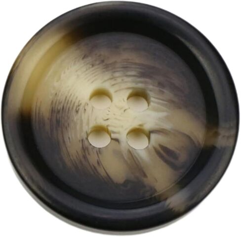 10 PCS 4 ثقوب أزرار راتنجات النمط الراتنج Flatback Flatback النتائج المفضلة للأزرار الأساسية لفنون الملابس الحرف المشاريع ديني ديكورز ملحقات الخياطة (11#القهوة ، 15 مم) in Kuwait