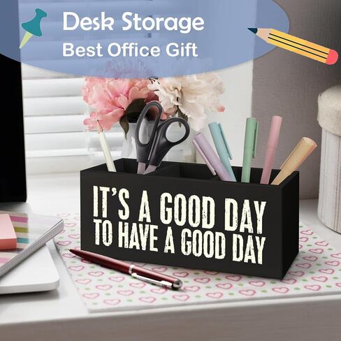 SNNDER You Got This Inspirational Pen Holder for Desk, Encouragement Gifts, Motivational Gifts for Women Men Pen Acrylic Pen Pencil Holder Organizer for Office Desk Accessories in Saudi Arabia
