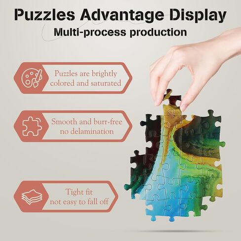 MISITU 1000 Pieces Jigsaw Puzzles for Adults 28 x 20 Inches Art Jigsaw Puzzles Difficult Adults Puzzles Challenging 1000 Pieces Puzzles Birthday Graduation Home Decoration Abstract Face Puzzles in Kuwait