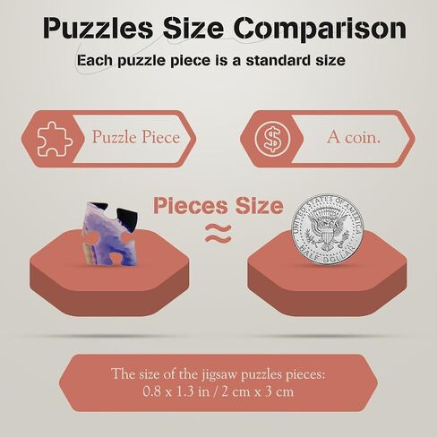 MISITU 1000 Pieces Jigsaw Puzzles for Adults 28 x 20 Inches Art Jigsaw Puzzles Difficult Adults Puzzles Challenging 1000 Pieces Puzzles Birthday Graduation Home Decoration Abstract Face Puzzles in Kuwait